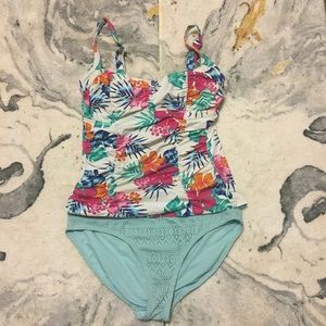 Swim wear 2 piece tankini